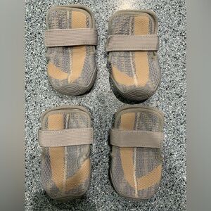 Dog Shoes-with Rugged Anti-Slip Sole. Brand New 4 ea. Size 6
